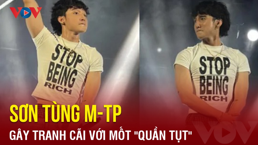 Chuyện showbiz: Sơn Tùng M-TP gây tranh cãi với mốt "quần tụt"